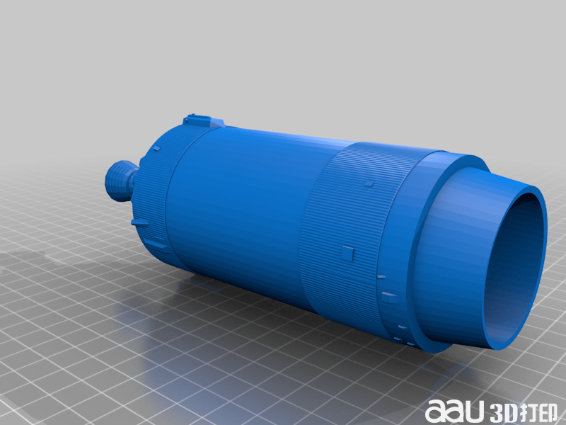 堆棧可分離土星五號(hào)與固定階段 2 STL模型