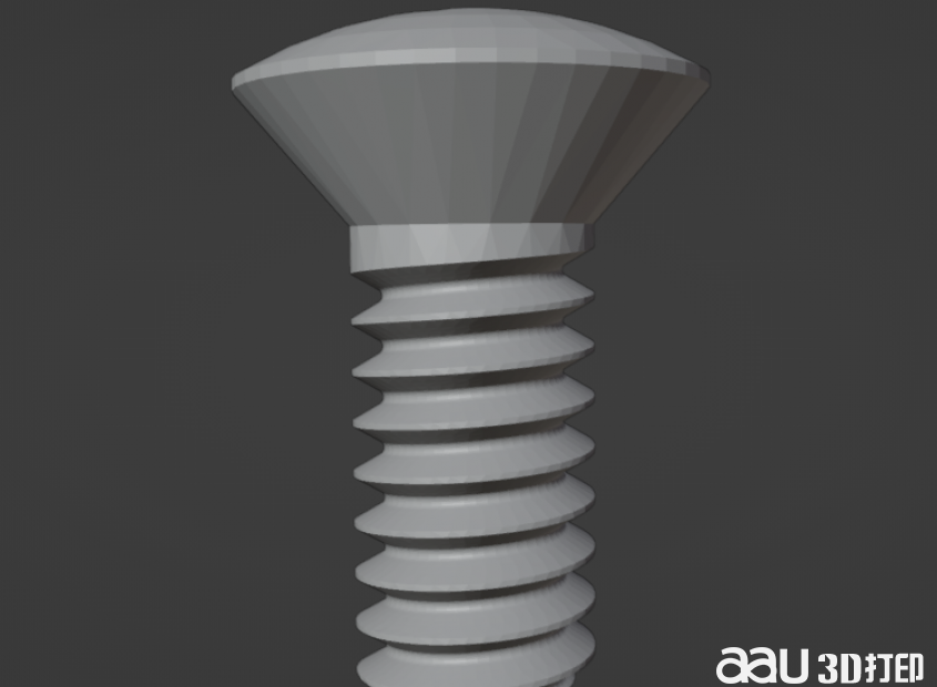 十字螺絲stl模型
