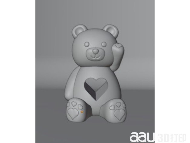 玩具熊stl模型