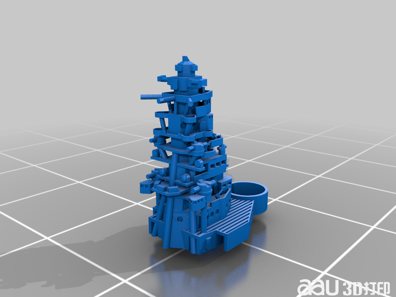 金剛級戰(zhàn)列巡洋艦STL模型