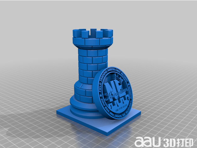 雕塑模型 東區獎stl模型