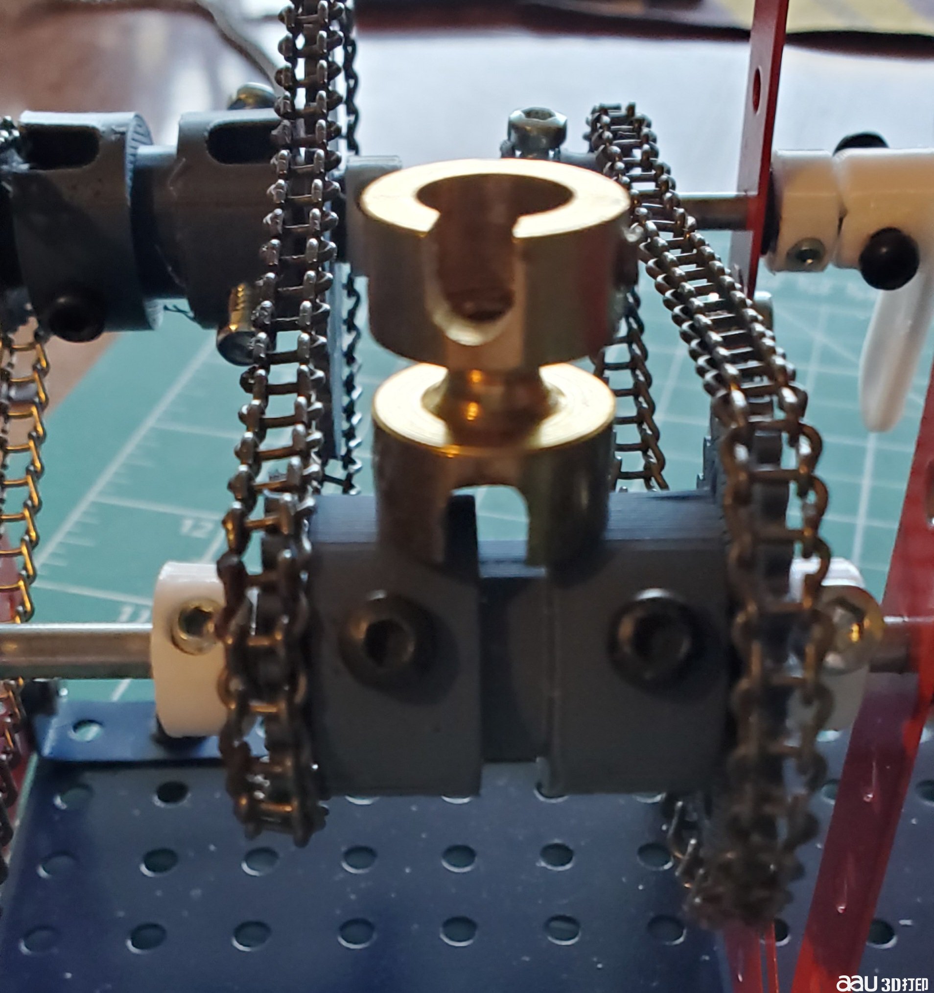 英寸麥卡諾凸臺的套筒聯軸器STL3D模型