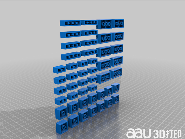 樂(lè)高大積木包stl模型