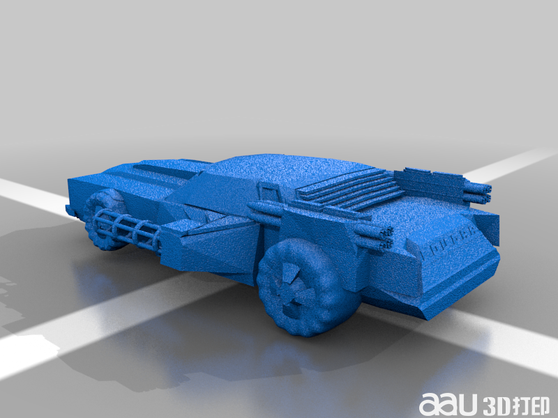 1977美洲獅瘋狂麥克斯驅逐艦STL模型