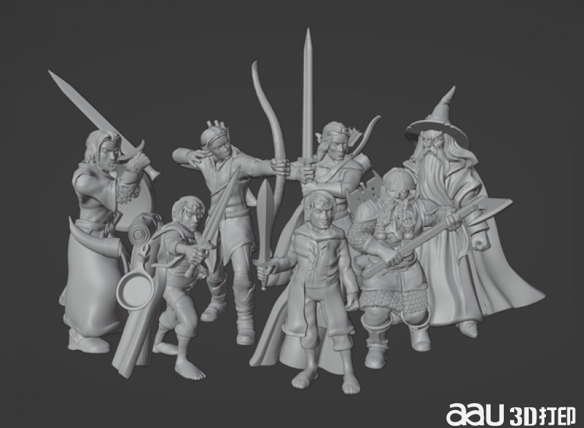 指環王Legolas stl模型