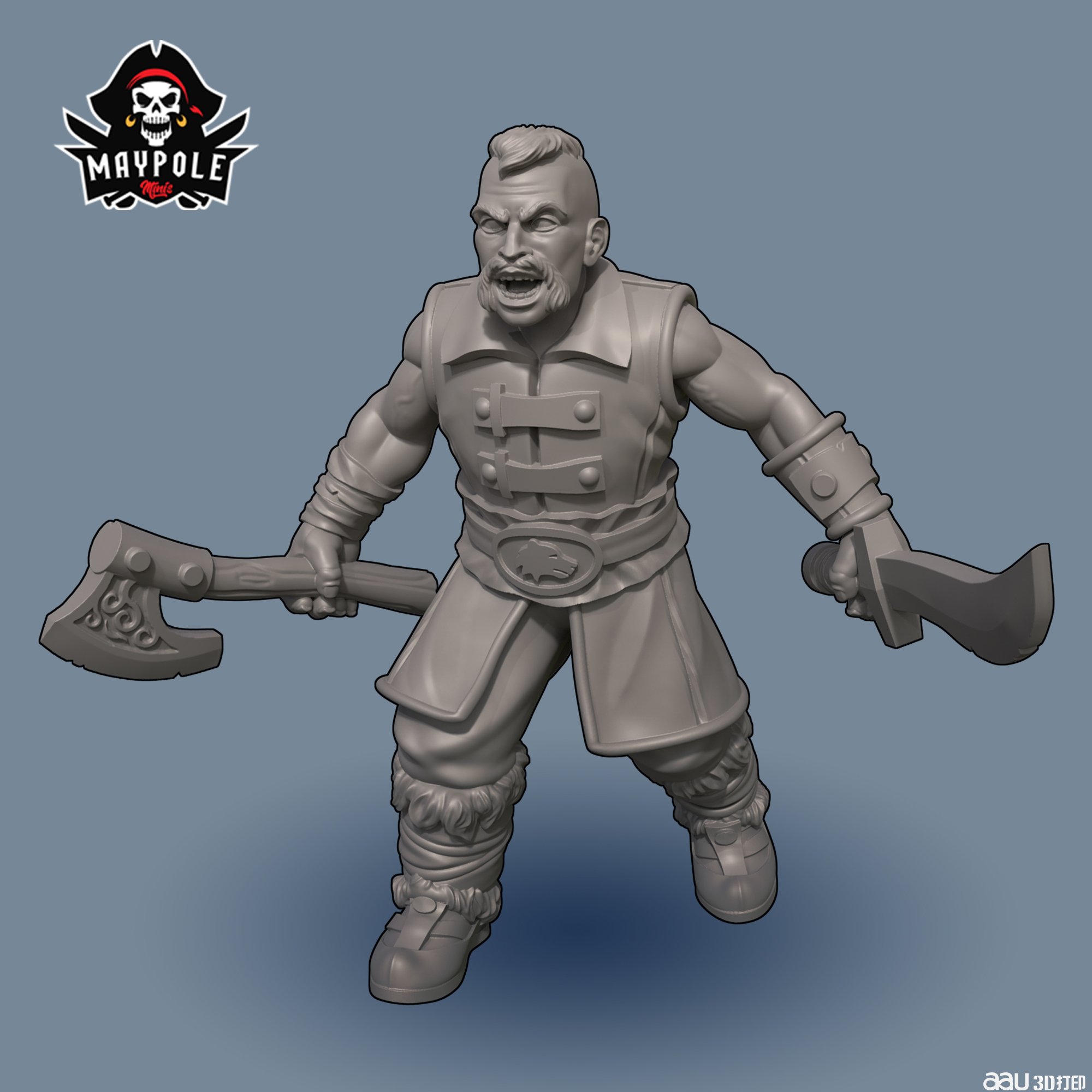 諾德部落戰(zhàn)士STL模型