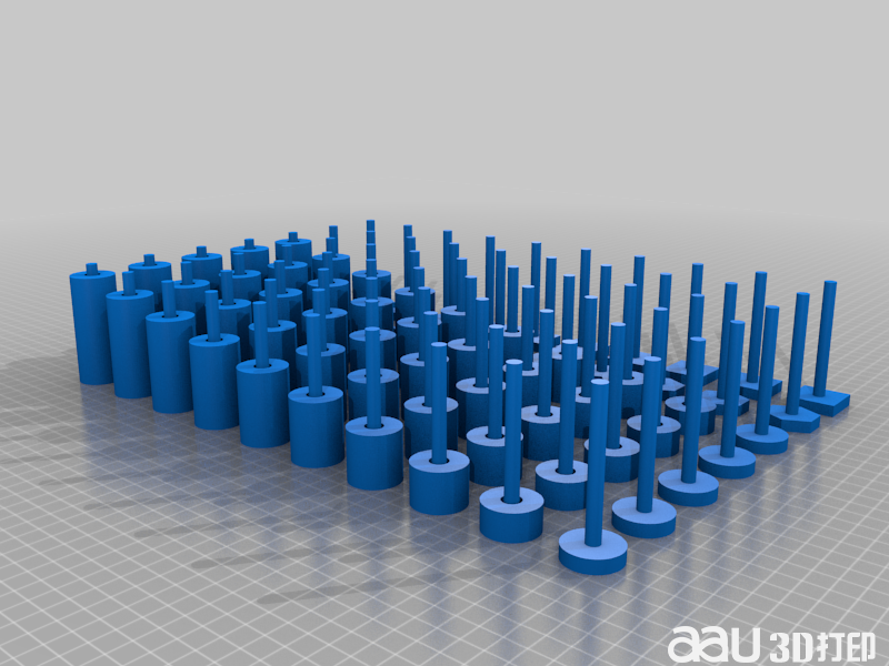 多人代幣STL模型