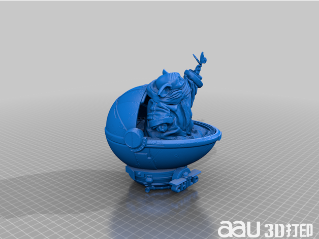 星球大戰格羅古半身像stl模型