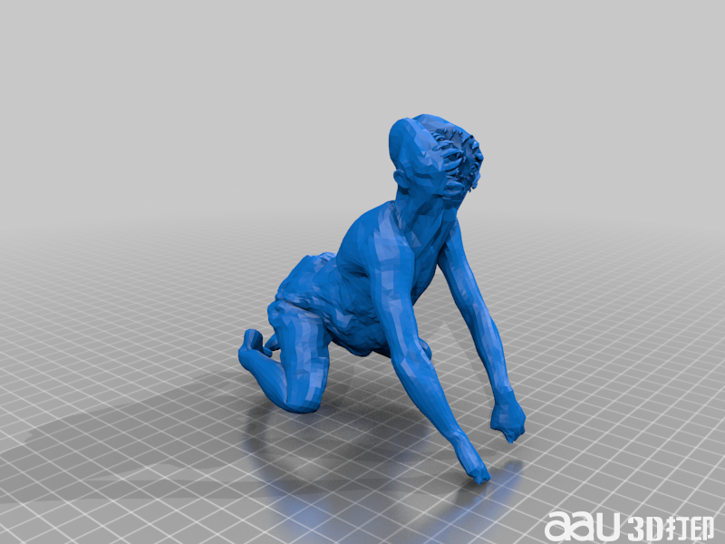 走開(kāi)前鋒人面獸STL模型