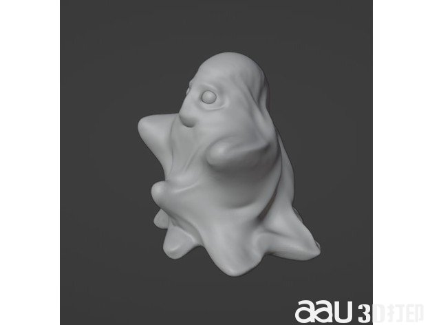 有趣的“快樂”幽靈stl模型