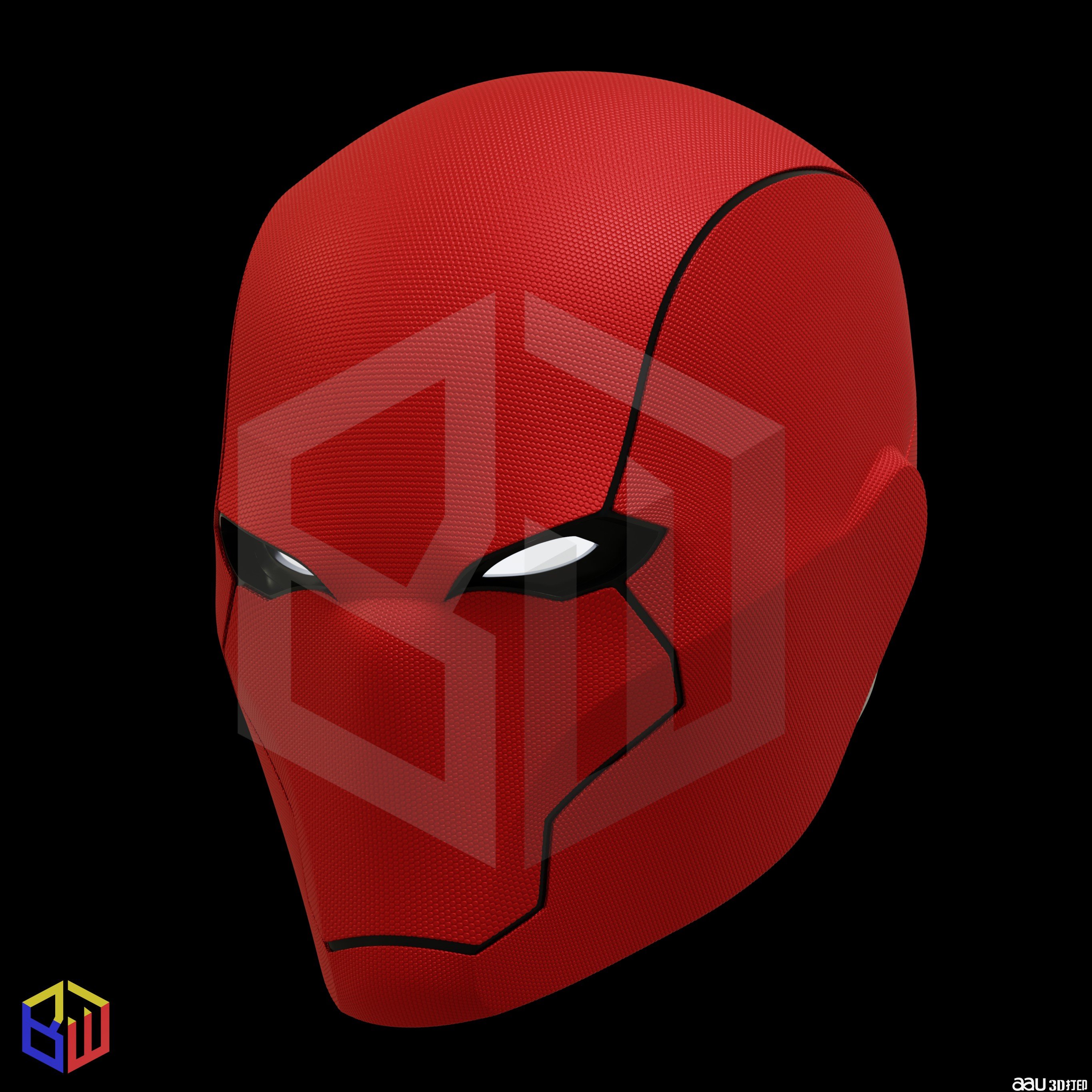 紋理頭盔STL模型