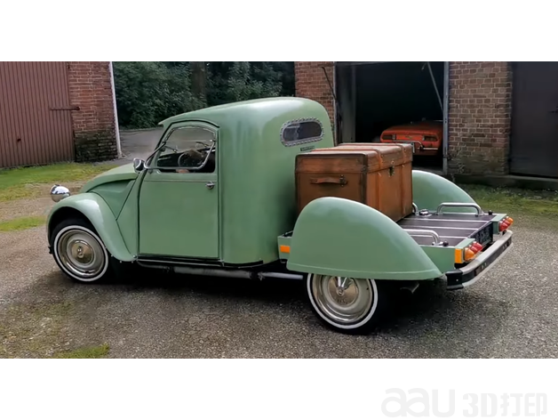 雪鐵龍2CVstl模型