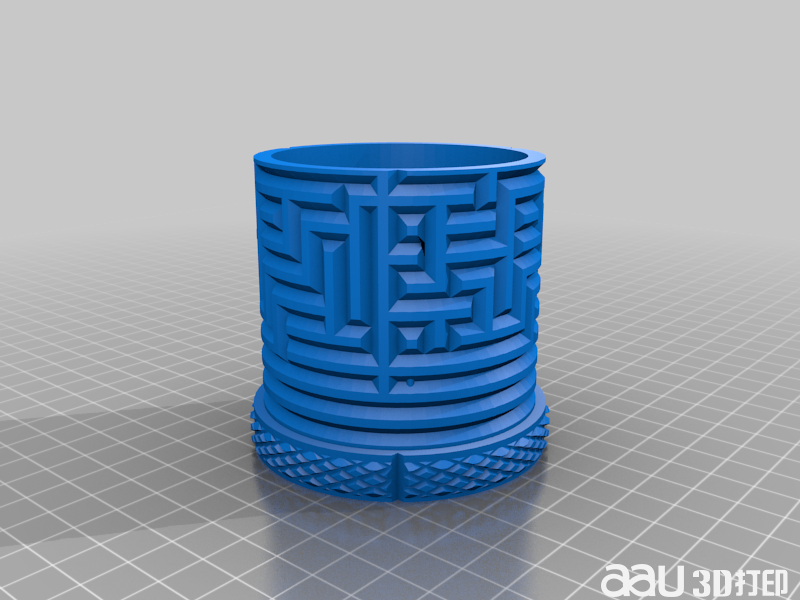 3迷宮盒子V2STL模型