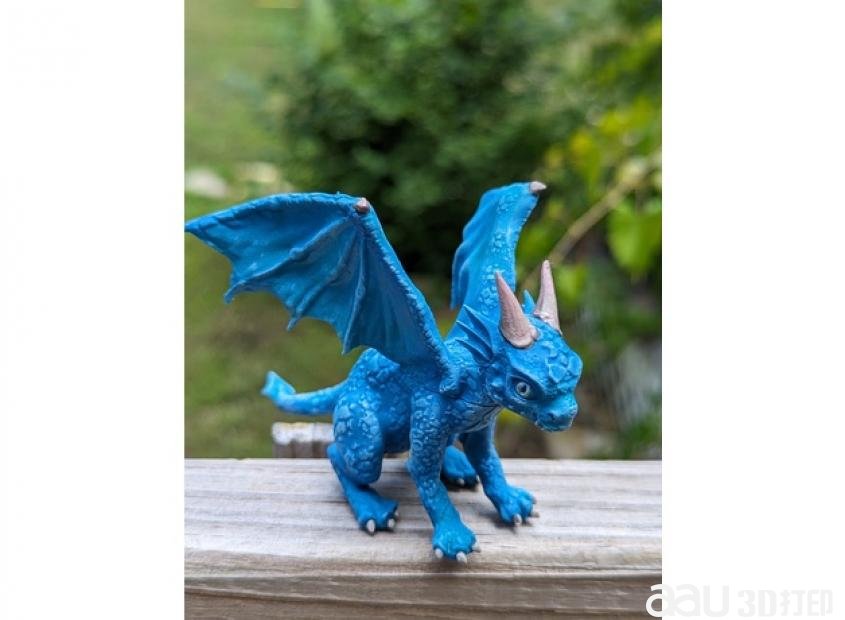 龍寶寶雕塑stl模型