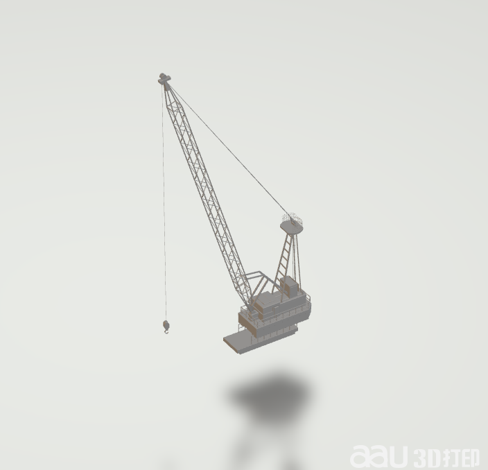 起重吊機STL模型
