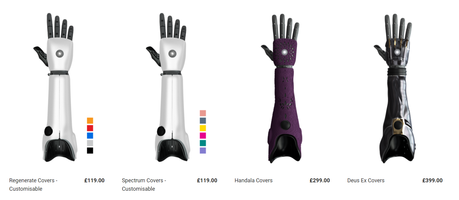 Open Bionics獲466萬英鎊投資為兒童3D打印仿生手臂